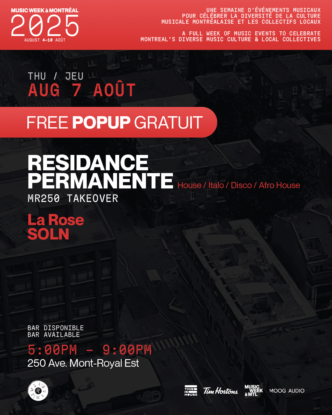 RESIDANCE PERMANENTE MR250