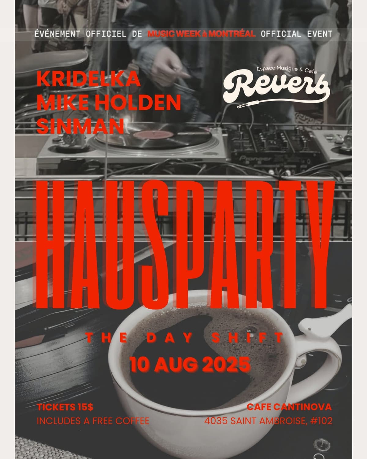 Hausparty Cafe Cantinova